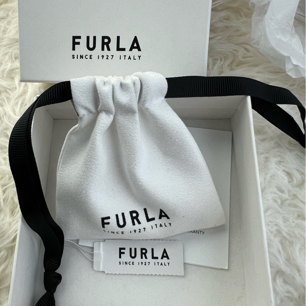Furla Gold and Clear Crystal Link Bracelet - Picture 4 of 6
